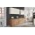 Interliving Küche Serie 3014 mit AEG Einbaugeräten Magnolie & Chaleteiche – zweizeilig
