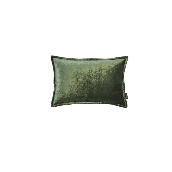 done.® Kissenhülle Cushion Glam khakifarbener Samt – ca. 40 x 60 cm