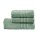 done.® Handtuch-Set Daily Uni eisberggrüne Baumwolle – dreiteilig