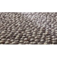 Interliving Teppich Serie B-8001 perlfarbene Schurwolle – ca. 90 x 170 cm