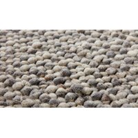 Interliving Teppich Serie B-8001 steinfarbene Schurwolle – ca. 200 x 240 cm