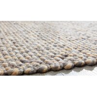 Interliving Teppich Serie B-8001 saharafarbene Schurwolle...