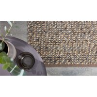 Interliving Teppich Serie B-8001 saharafarbene Schurwolle – ca. 90 x 170 cm