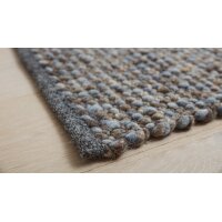 Interliving Teppich Serie B-8001 oceanfarbene Schurwolle – ca. 140 x 190 cm