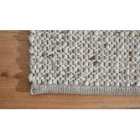 Interliving Teppich Serie B-8001 sandfarbene Schurwolle – ca. 250 x 290 cm