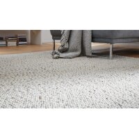 Interliving Teppich Serie B-8001 sandfarbene Schurwolle – ca. 250 x 290 cm