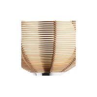 Brilliant Wandlampe Relax bronzefarbener Stahldraht & Glas – Höhe ca. 30 cm
