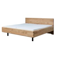 Interliving Schlafzimmer Serie 1015 – Bettgestell Wildeiche – Liegefläche ca. 180 x 200 cm