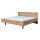 Interliving Schlafzimmer Serie 1015 – Bettgestell Wildeiche – Liegefläche ca. 200 x 200 cm