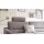 Interliving Sofa Serie 4305 – Kopfstütze silberfarbene Chenille Miro