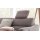 Interliving Sofa Serie 4305 – Comfort-Kopfstütze silberfarbene Chenille Miro