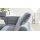 Interliving Sofa Serie 4305 – Comfort-Kopfstütze eisblaue Chenille Miro