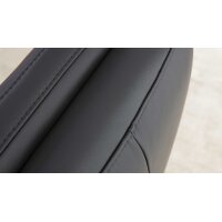 Interliving Sessel Serie 4541 – Relaxsessel motorisch - anthrazitfarbenes LongLife-Leder Credo & Tellerfuß V6