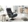 Interliving Sessel Serie 4541 – Relaxsessel motorisch - anthrazitfarbenes LongLife-Leder Credo & Tellerfuß V6