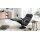 Interliving Sessel Serie 4541 – Relaxsessel motorisch - anthrazitfarbenes LongLife-Leder Credo & Tellerfuß V6