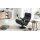 Interliving Sessel Serie 4541 – Relaxsessel motorisch - anthrazitfarbenes LongLife-Leder Credo & Tellerfuß V6