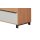 Interliving Garderoben Serie 6005 – Garderobenbank Eiche & lichtgrauer Lack – zwei Schubladen