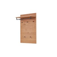Interliving Garderoben Serie 6005 – Wandgarderobe Balkeneiche – ca. 80 x 109 cm