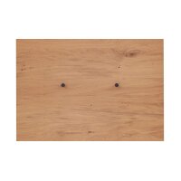 Interliving Garderoben Serie 6005 – Wandgarderobe Balkeneiche – ca. 80 x 109 cm