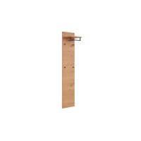 Interliving Garderoben Serie 6005 – Wandgarderobe Balkeneiche – ca. 42 x 183 cm