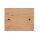 Interliving Garderoben Serie 6005 – Wandgarderobe Balkeneiche – ca. 42 x 183 cm