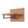 Interliving Garderoben Serie 6005 – Wandgarderobe Balkeneiche – ca. 42 x 183 cm