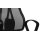 Drehstuhl orthoSedis 20 als ergonomisches Büromöbel blauer Sitzbezug G26 & schwarze Netzbespannung, verchromtes Drehkreuz