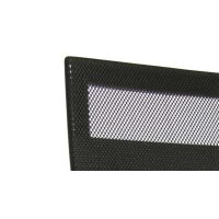 Drehstuhl OrthoSedis 50 als Sitzmöbel fürs Büro roter Netzbezug TT310 & poliertes Aluminium-Fußkreuz