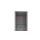 Interliving Kleiderschrank Serie 1205 – Regal Kieselgrau – fünf Glasböden