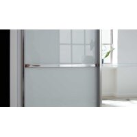 Interliving Kleiderschrank Serie 1205 – Schwebetürenschrank Weiß & Spiegel – drei Türen, Breite ca. 300 cm