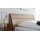 Interliving Kleiderschrank Serie 1205 – Bettgestell Eiche Bianco & Schiefer – Liegefläche ca. 180 x 200 cm