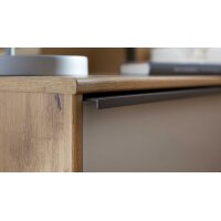 Interliving Kleiderschrank Serie 1205 – Nachtkonsolen-Set Champagner & Eiche Bianco – zweiteilig