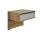 Interliving Kleiderschrank Serie 1205 – Nachtkonsolen-Set Champagner & Eiche Bianco – zweiteilig