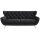 SOFAkultur Programm SK 254 Sixty 2.0 - Dreisitzer schwarzer Bezug Velvet & Chromfüße – Länge ca. 225 cm