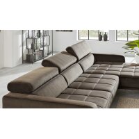 Interliving Sofa Serie 4303 – Ecksofa olivfarbene Wirkware Salsa - Stellfläche ca. 323 x 190 cm