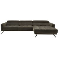Interliving Sofa Serie 4303 – Ecksofa olivfarbene Wirkware Salsa - Stellfläche ca. 323 x 190 cm