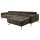Interliving Sofa Serie 4303 – Ecksofa olivfarbene Wirkware Salsa - Stellfläche ca. 323 x 190 cm