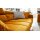 Interliving Sofa Serie 4303 – Dreisitzer curryfarbene Wirkware Salsa - Länge ca. 210 cm