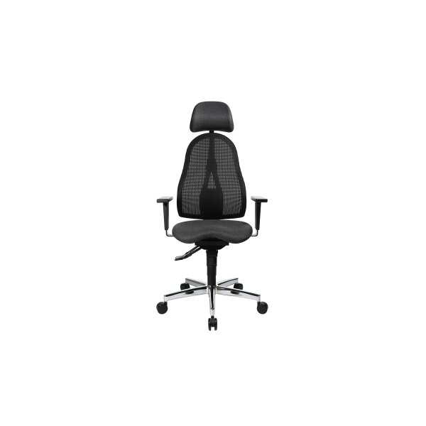 Topstar Sitness Profi 650 Schwarz, Anthrazit & Chrom