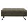 Interliving Sofa Serie 4303 – XXL-Hocker olivfarbene Wirkware Salsa - ca. 126 x 76 cm