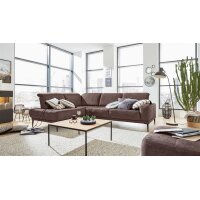 Interliving Sofa Serie 4250 – Ecksofa brauner Bezug...