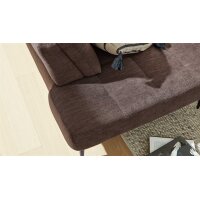 Interliving Sofa Serie 4250 – Ecksofa brauner Bezug Brisbane 9591 – Stellfläche ca. 215 x 285 cm