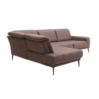 Interliving Sofa Serie 4250 – Ecksofa brauner Bezug Brisbane 9591 – Stellfläche ca. 215 x 285 cm