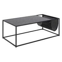 Couchtisch Seaford schwarze Esche – ca. 110 x 60 cm