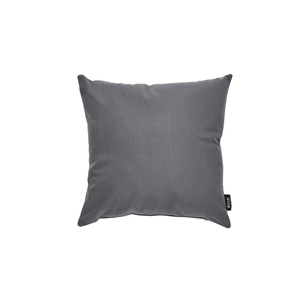 done.® Kissen Cushion Outside dunkelgrauer Olefinbezug – ca. 45 x 45 cm