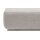 Interliving Sofa Serie 4251 – Polsterhocker hellgraues Flachgewebe Sneak 149 & silberfarbene Metallfüße – ca. 95 x 65 cm