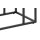 Laptop-Tisch Seaford im Industrielook bzw. Beistelltisch Wildeiche & Schwarz – ca. 43 x 35 cm