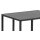 Laptop-Tisch Seaford im Industrielook bzw. Beistelltisch schwarze Esche – ca. 43 x 35 cm