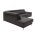 Interliving Sofa Serie 4252 – Ecksofa anthrazitfarbener Stoffbezug Büffel & Metallfüße – Stellfläche ca. 220 x 275 cm