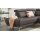 Interliving Sofa Serie 4252 – Ecksofa anthrazitfarbener Stoffbezug Büffel & Metallfüße – Stellfläche ca. 220 x 275 cm